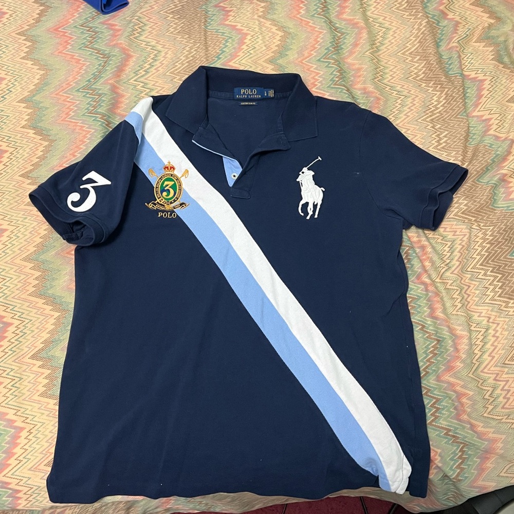 Classic Fit Mesh Polo Shirt
Cruise Navy Multi